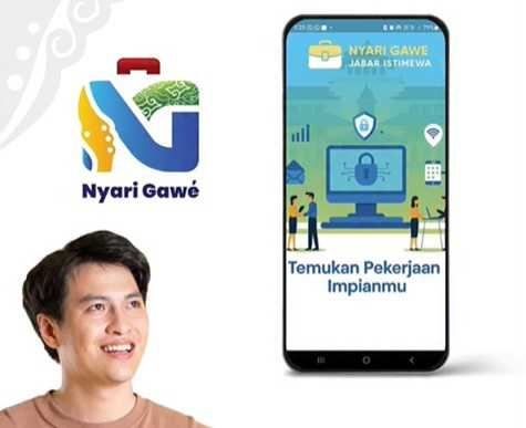 Aplikasi Nyari Gawe Jabar Tembus 374 Ribu Pencari Kerja, Ribuan Sudah Diproses Perusahaan