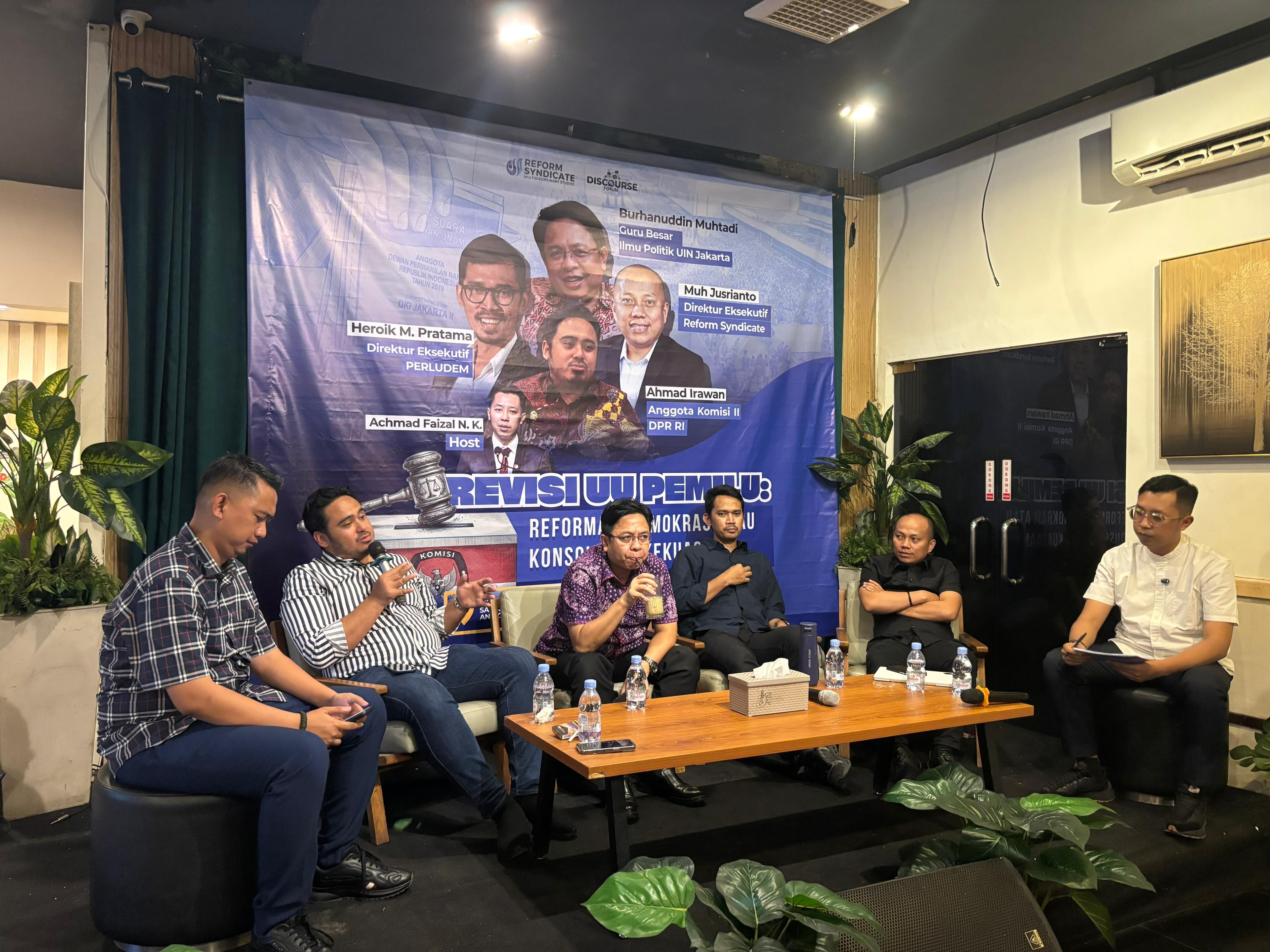 Reform Syndicate Desak DPR Segera Bahas Revisi UU Pemilu: Upaya Mitigasi Politik dan Penguatan Demokrasi