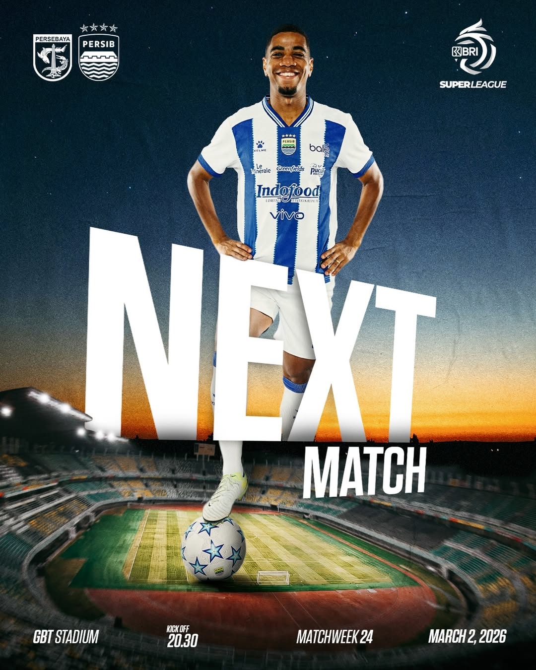 Laga Persebaya vs Persib: Bojan Hodak Pertahankan Formasi Utama Demi Puncak Klasemen