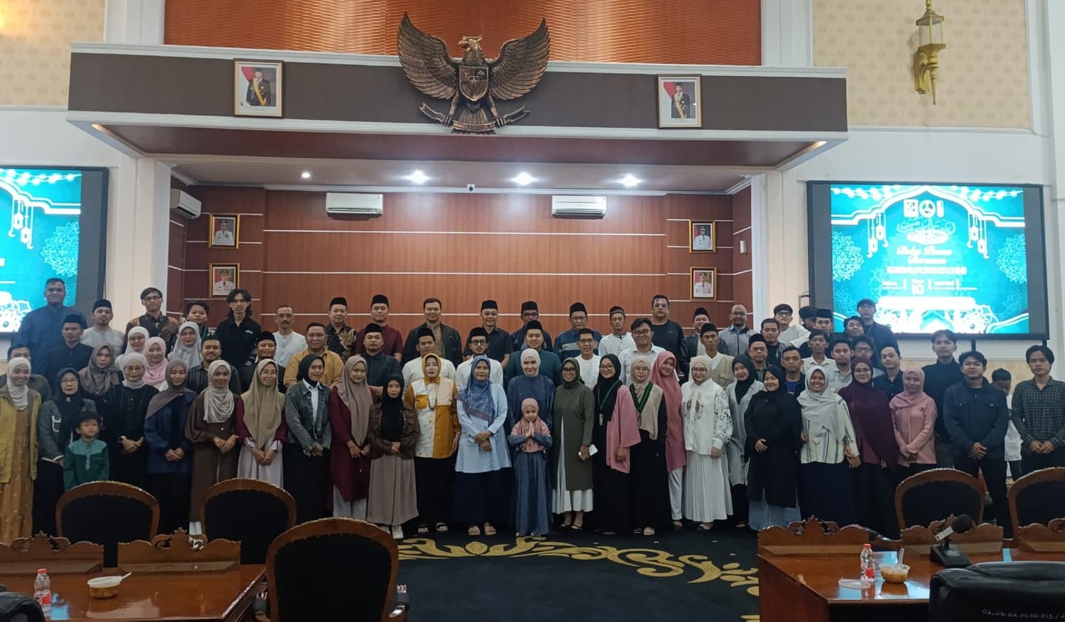 Pererat Ikatan Hijau Hitam, KAHMI dan HMI Purwakarta Gelar Buka Bersama di Gedung Rakyat