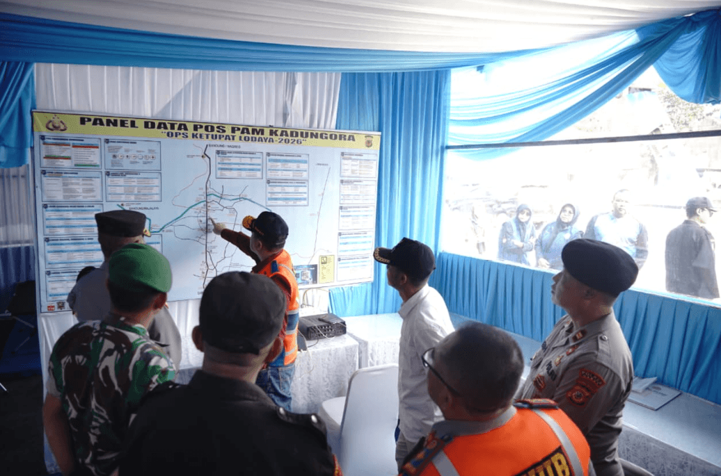 Bupati Abdusy Syakur Amin Pantau Langsung Jalur Mudik Garut 2026 di Wilayah Utara, Pastikan Arus Lalin Terkendali