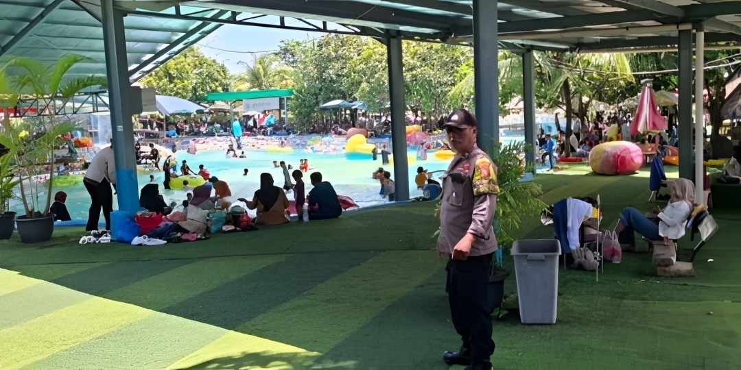 Tembus Ribuan Pengunjung, Polres Purwakarta Perketat Pengamanan Wisata Cikao Park Purwakarta 2026 Selama Libur Lebaran