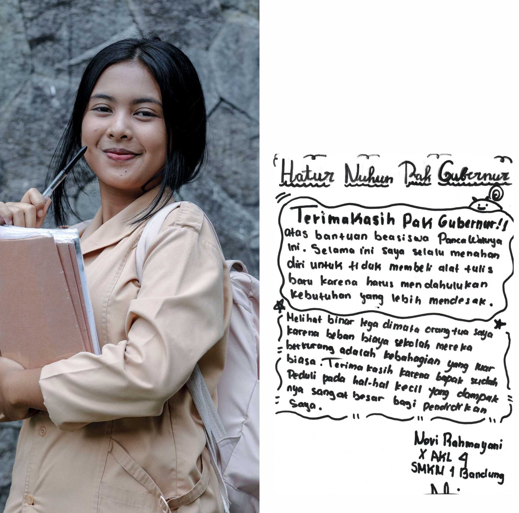 Beasiswa Pancawaluya Ringankan Beban Siswa SMKN 1 Bandung, Tingkatkan Semangat Belajar