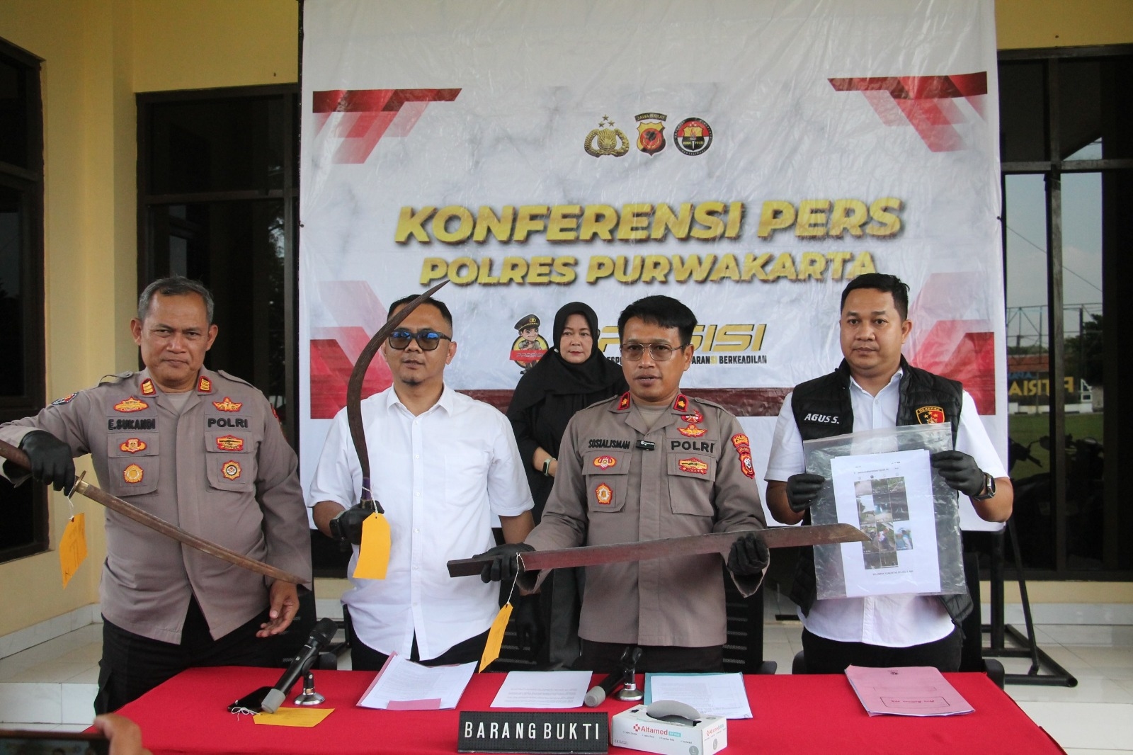 Satreskrim Polres Purwakarta Ungkap Tawuran Pelajar di Campaka, Dua Pelaku Diamankan