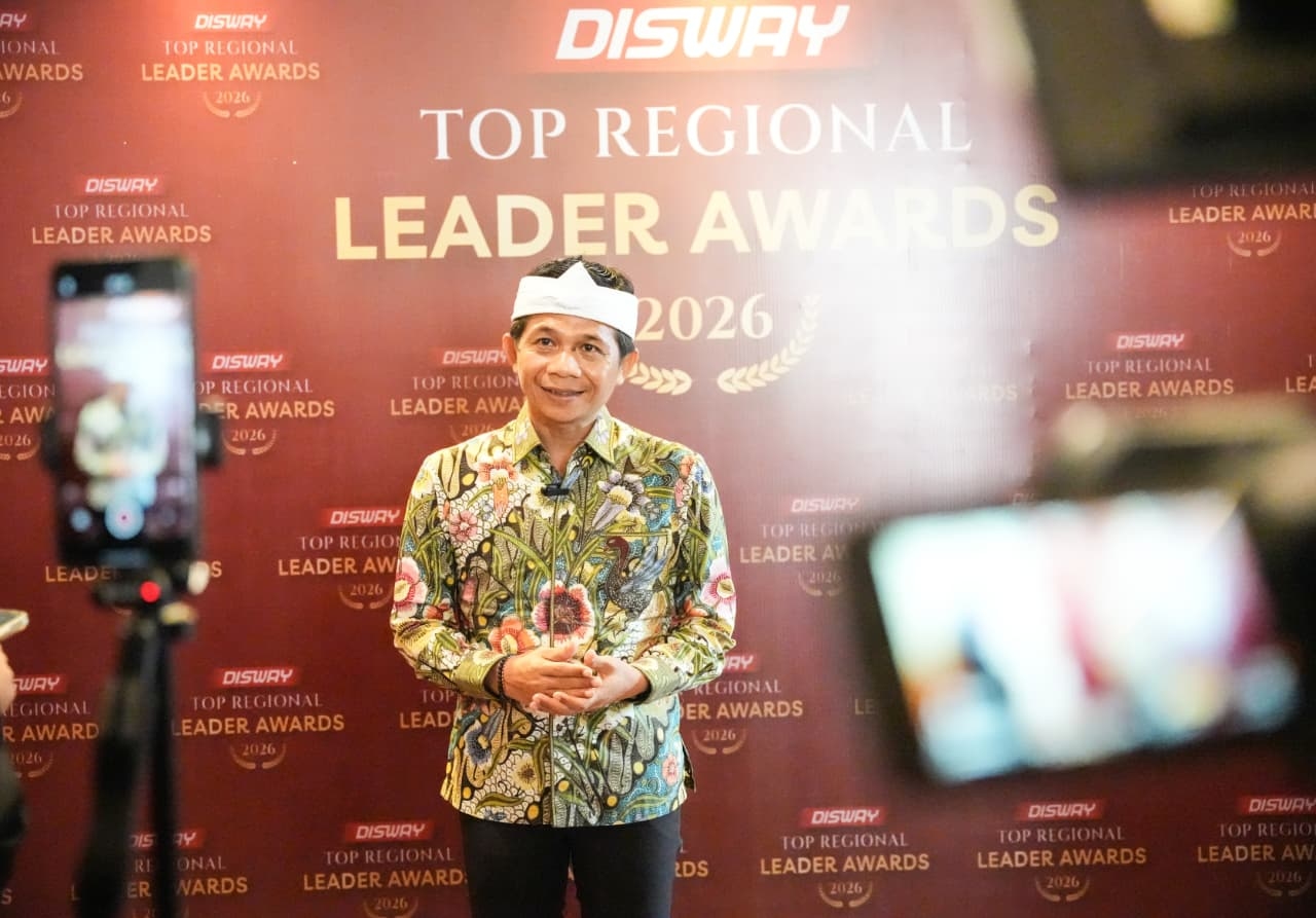 Sabet Penghargaan Disway Top Regional Leader Award 2026, Saepul Bahri Binzein Kokohkan Purwakarta sebagai Magnet Industri Jawa Barat