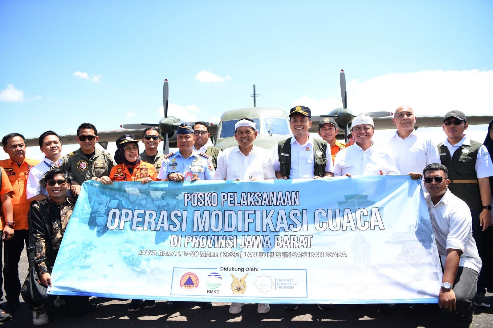 Pemprov Jabar Gelar Operasi Modifikasi Cuaca untuk Mitigasi Bencana Hidrometeorologi