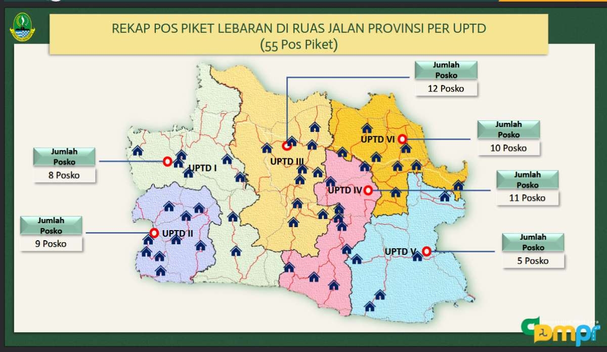 55 Posko Piket Lebaran Pemudik Disiapkan Pemdaprov Jabar, Bisa Lemaskan Badan dan Ada Toilet