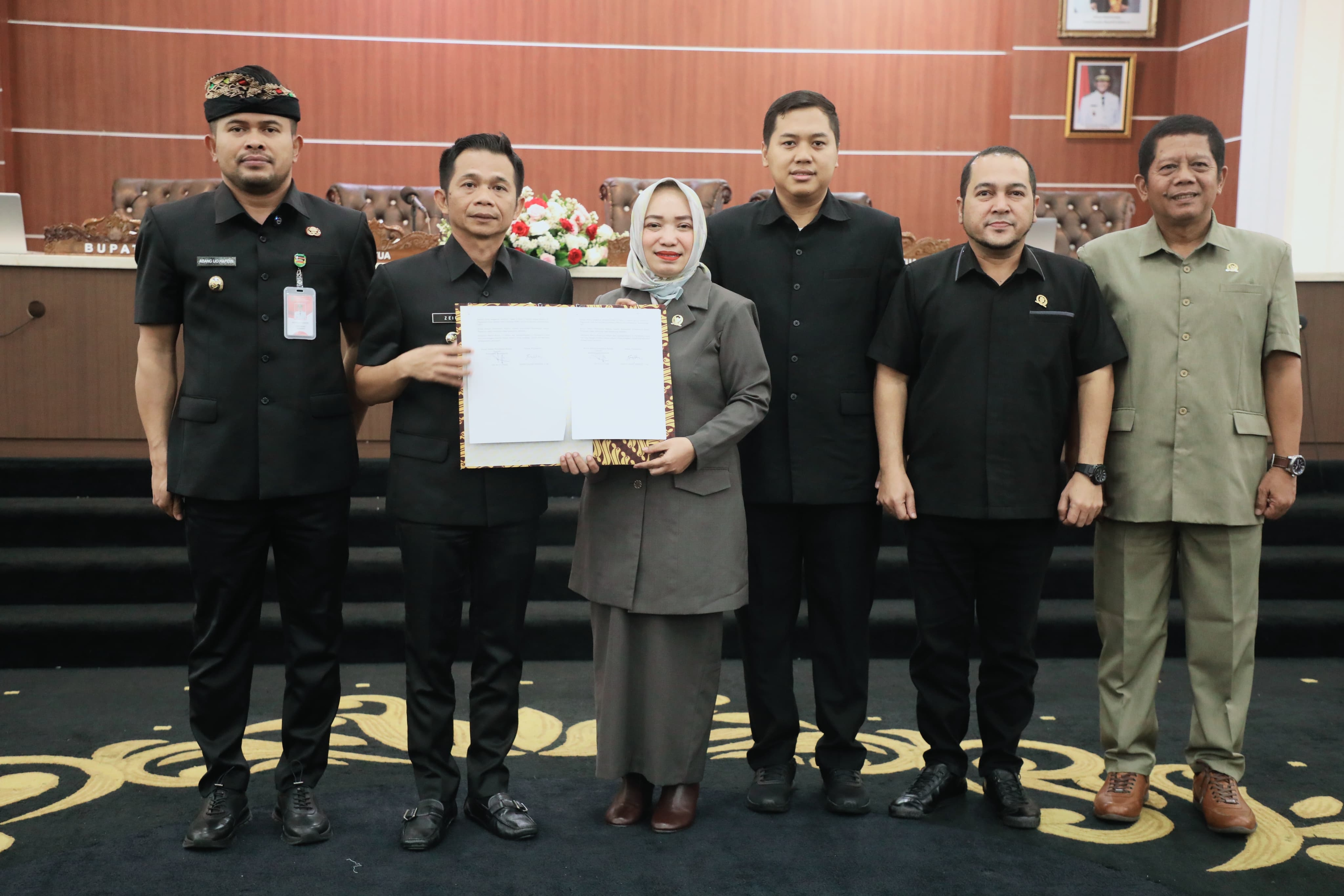 Realisasi Belanja Daerah Capai 92,57 Persen, Pemda Purwakarta sampaikan LKPJ Tahun 2024 di Paripurna