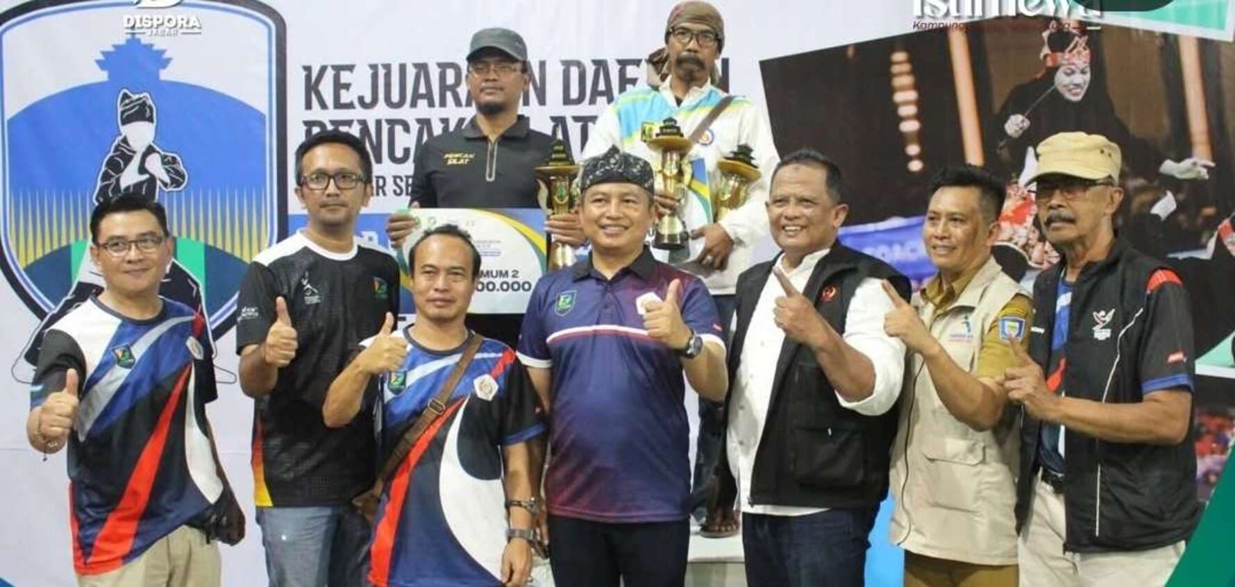Kejurda Pencak Silat Pelajar Jabar 2025 Resmi Ditutup, Sukabumi Sabet Juara Umum