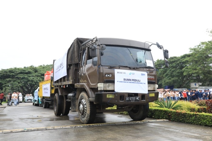 BUMN Tegaskan Tanggung Jawab Kebangsaan Lewat Aksi Nyata Penanganan Bencana, 1.066 Relawan dan 109 Armada Truk Dikerahkan
