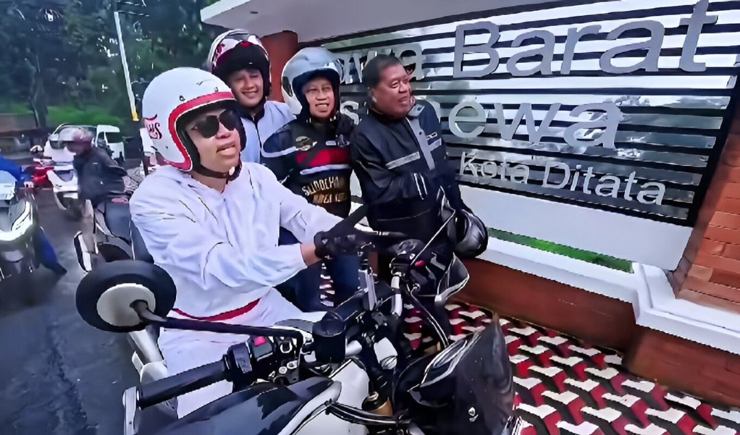 Pastikan Jalur Mudik Mantap, Gubernur Jawa Barat Dedi Mulyadi Pimpin Touring Cek Jalan